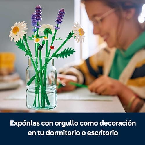 LEGO Botanicals Margaritas - Ramo de Flores con Margaritas y Lavanda Artificial - Adornos y Decoración de Pascua y Semana Santa - Regalo para Niñas de 9+ Años y Mujeres - 11508 thumbnail 7