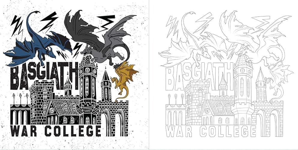 Fourth Wing: The Official Coloring Book thumbnail 5