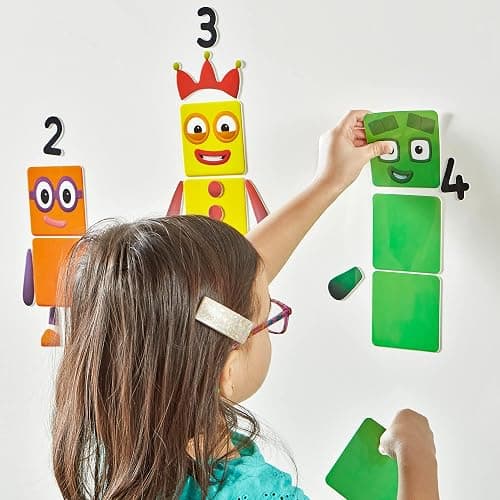 hand2mind Numberblocks Reusable Clings, Numberblocks Characters Decals, Classroom Supplies for Teachers Elementary, Numberblocks Decorations, Removable Decals, Math Gifts for Teachers thumbnail 3