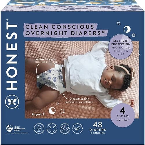 Honest Overnight Diapers - Image 1