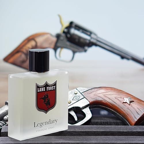 Lane Frost Legendary Frosted Cologne for Men - Fresh Western Fragrance with Crisp Citrus and Woodsy Notes - Cool Masculine Cologne Spray for the Modern Authentic Cowboy - Long Lasting Men’s Scent thumbnail 3