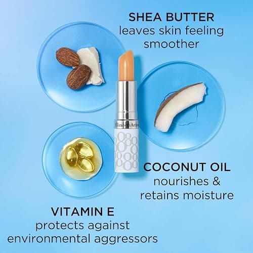 Elizabeth Arden Eight Hour Cream Lip Protectant Stick, SPF 15 Sunscreen Balm, Moisturizer for Dry, Cracked Lips, Stocking Stuffer for Women, 0.13 oz thumbnail 8