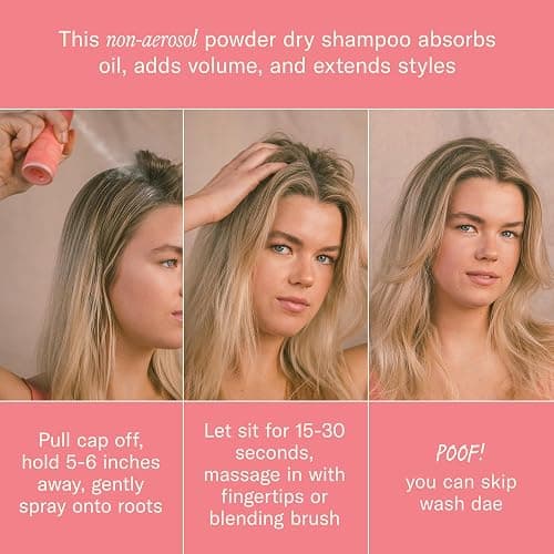 DAE Hair Fairy Duster Dry Shampoo Powder - Volumizing Non-Aerosal Natural Ingredients thumbnail 4