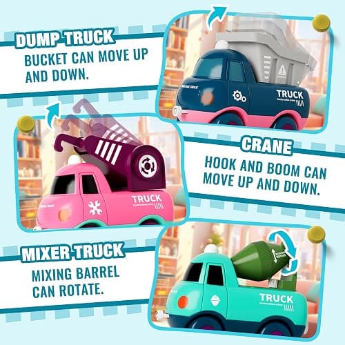 MORECOLL Electric Train Set for Toddlers & Kids w/Music, Lights & Tracks - First Choo Choo Train, Magnetic Connection, Birthday Gifts for Boys and Girls thumbnail 3
