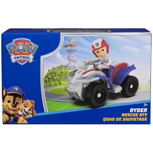 Paw Patrol, Ryder’s ATV Toy Vehicle with Collectible Action Figure, Sustainably Minded Kids Toys for Boys & Girls Ages 3 and Up thumbnail 8