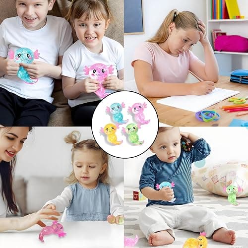 2 PCS Squishy Fidget Toys Fidgets Squishy Small Fidget Toys For Calming Anxiety And Improving Focus for Classrooms Or Desk Play for Boys Girls Party, Birthday Gift(Random Color) thumbnail 7