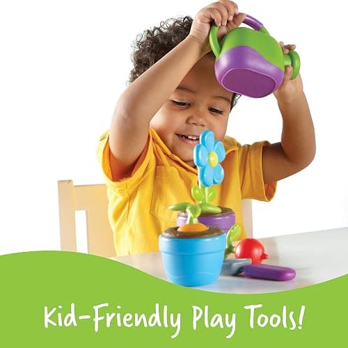 Learning Resources New Sprouts Grow It! Toddler Gardening Set - 9 Pieces, Ages 2+ Toddler Learning Toys, Garden Toys for Kids, Spring and Easter Toys for Boys and Girls thumbnail 5