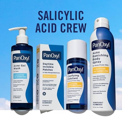 PanOxyl Acne Gel Wash, 2% Salicylic Acid, For Face, 6.5 fl oz | Gel-to-Foam Cleanser, Clears & Helps Prevent Acne, Mattifies with Zinc PCA, Reduces Redness, Nourishes Skin, All Skin Types thumbnail 8