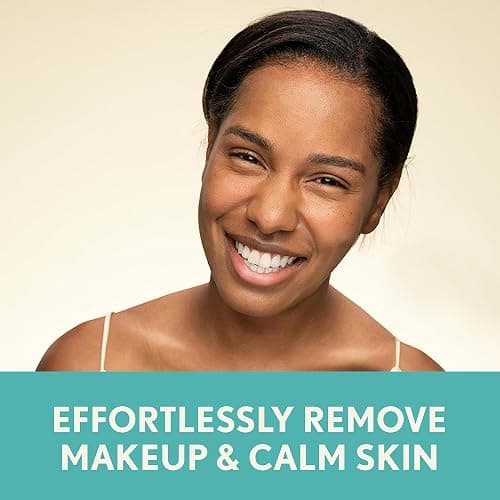 Aveeno Calm + Restore Unscented Makeup Remover Face Wipes, Fragrance Free Facial Cleansing Towelettes with Oat Extract & Calming Feverfew Leave Skin Feeling Soothed, Alcohol Free, 25 ct thumbnail 2