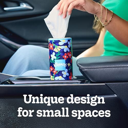 Kleenex Perfect Fit Facial Tissues, 4 Canisters, 50 Tissues per Can thumbnail 3