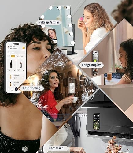 Seltureone 40 Grain Double Sided Silicone Suction Cup, Phone Suction Pad with Strong Adhesion, Silicone Grip for Selfies and Videos, Hands-Free Accessories for Phone Case - White thumbnail 5
