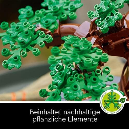 LEGO Botanicals Bonsai Baum Set für Erwachsene - Pflanzen Home Deko Set - DIY Projekt und entspannende kreative Aktivität - Geschenkidee für Frauen und Männer - Botanik Kollektion 10281 thumbnail 7