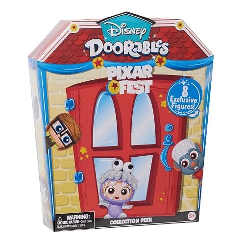 Disney Doorables Pixar Fest Collection Peek, Easter Basket Stuffers, Holiday Stocking Stuffers, Gifts, Presents, Officially Licensed Kids Toys for Ages 5 Up, Gifts and Presents by Just Play thumbnail 8