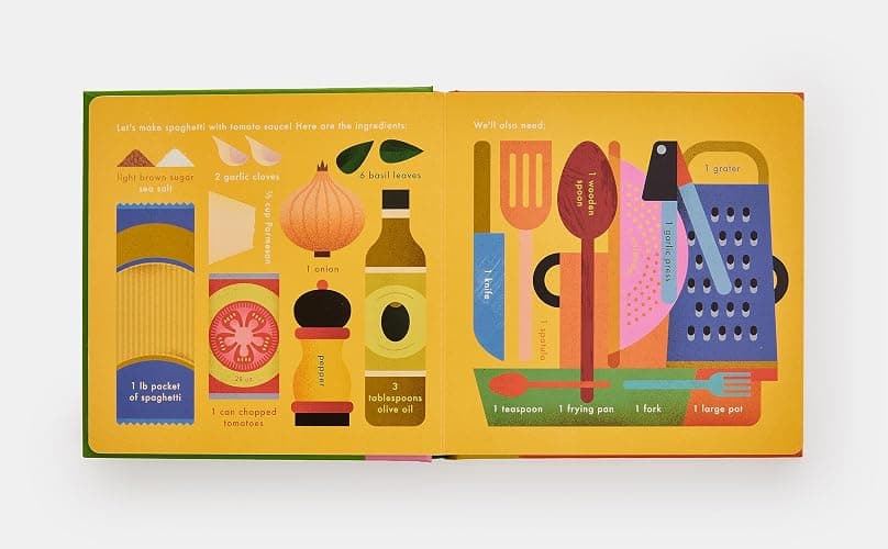 Spaghetti!: An Interactive Recipe Book (Cook In A Book) thumbnail 4
