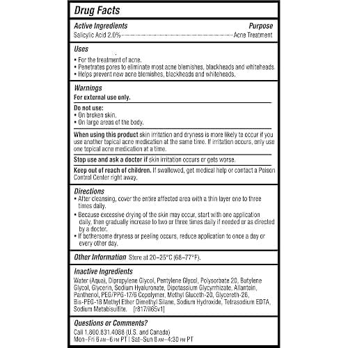 Paula's Choice CLEAR Anti-Redness Exfoliating Solution, 2% Salicylic Acid Liquid Exfoliant for Face, Face Exfoliant for Mild to Severe Acne & Breakouts, Blackhead-Prone Skin, Fragrance-Free thumbnail 5