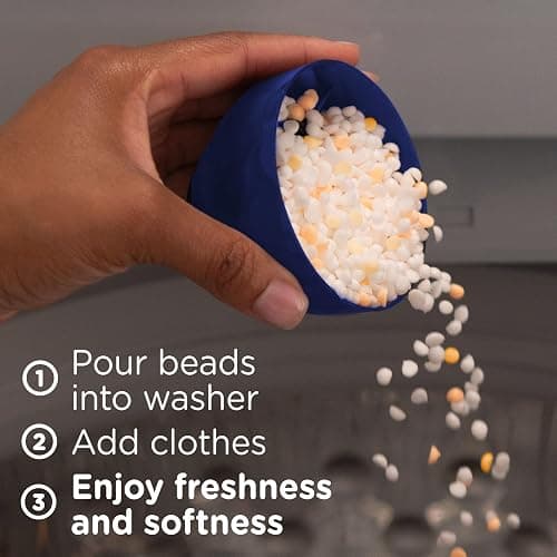 Downy Comfy Cozy In-Wash Laundry Scent Booster Beads, Toasted Vanilla Scent, Softness and Freshness, 549 Grams thumbnail 13