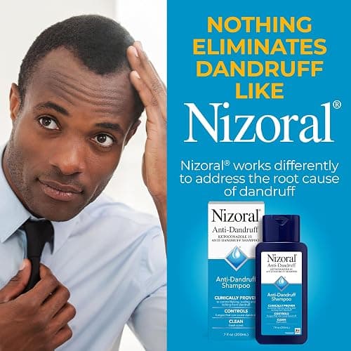 Nizoral Anti-Dandruff Shampoo with 1% Ketoconazole, Fresh Scent, 7 Fl Oz thumbnail 5
