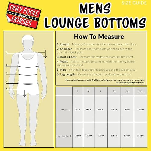 Only Fools and Horses Pyjamas for Men Long PJ Bottoms Loungewear Nightwear Teens Comfy Trousers Lounge Pants with Pockets Sleepwear Funny Gifts for Men thumbnail 7