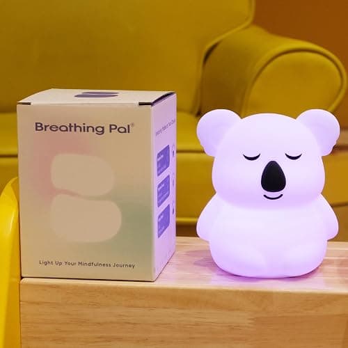 Breathing Pal 'Kyle'- Mindfulness Breathing Light, Guided Visual Meditation Breathing Light, Anxiety Relief Items for Calm Down Corner/Meditation/Sleep for Adult&Kid thumbnail 9