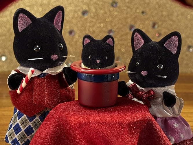Sylvanian Families Doll Hoshizora cat Family thumbnail 2