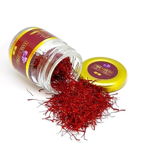 Organic Saffron Threads by Banu Saffron – Award Winning All Red Certified Organic Grade A Saffron, Premium Crocus Sativus Gourmet Spice for Tea, Rice, Paella, Risotto & Cooking - 1 Grams (0.035 Ounce) - Image 1