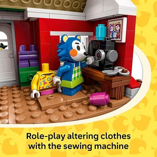 LEGO Animal Crossing Able Sisters Clothing Shop Building Toy - Animal Crossing Toy Figures and Playset for Kids, Girls and Boys, Ages 6+ - Pretend Play Gift Idea for Birthdays - 77055 thumbnail 5