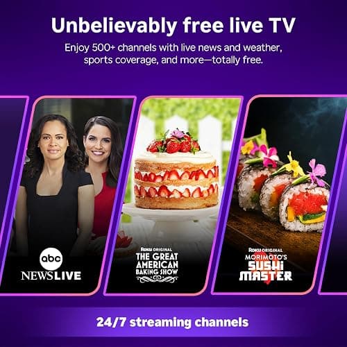 Roku Smart TV 2025 – 40-Inch Select Series, 1080p Full HD TV – Roku TV with Voice Remote – Flat Screen LED Television with Wi-Fi for Streaming Live Local News, Sports, Family Entertainment thumbnail 5