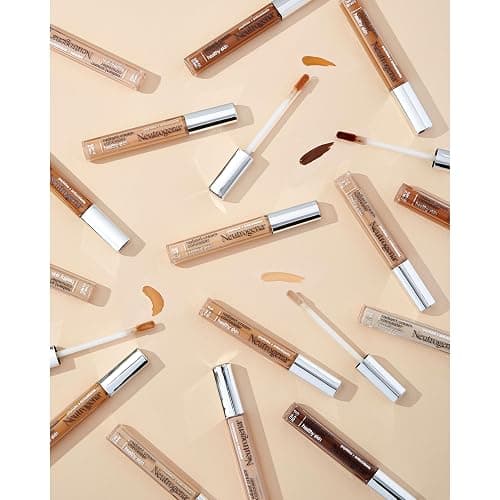 Neutrogena Healthy Skin Radiant Lightweight Brightening Cream Concealer with Peptides & Vitamin E Antioxidant, Non-Comedogenic, Bisque Light/Medium 02 neutral undertones, 0.24 fl. oz thumbnail 2