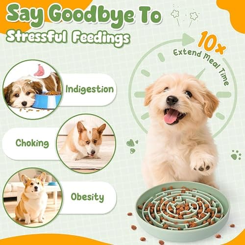 KIPRITII Well-Rounded Dog Enrichment Toys Set – Keeps Dogs Busy with Mental Stimulation & Slow Feeding, Includes Dog Lick Mat, Puzzle Toy & Slow Feeder Bowl for Boredom Relief thumbnail 3
