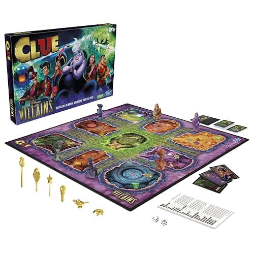 Hasbro Gaming Clue: Disney Villains Edition Board Game for Kids Ages 8+, 2-6 Players (Amazon Exclusive) thumbnail 4