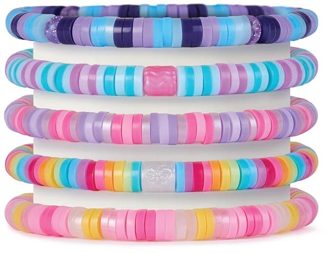 Cool MAKER, Stack’d Heishi Studio Bracelet Making Kit with Easy Beading Pen & Over 1200 Beads for Bracelets, Makes 15, Arts and Crafts Kids Toys for Girls Ages 7 and up thumbnail 10