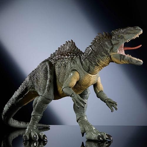 Mattel Jurassic World Dominion Hammond Collection Giganotosaurus Dinosaur Figure, 21 Articulations, Glass Eyes, Wired Tail & Posable Tongue thumbnail 5