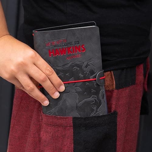 Grupo Erik Travel Journal Notebook - Stranger Things Merchandise | Travel Accessories For Women & For Men, Travelling Essentials, Diary Planner Notebook | Stranger Things Gifts Under 15 Pounds thumbnail 2