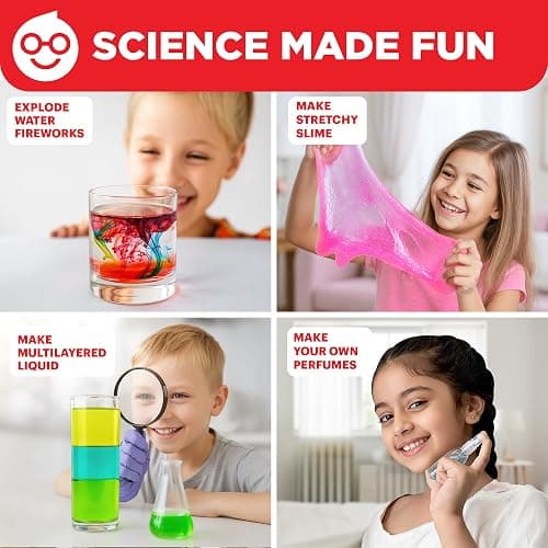Doctor Jupiter My First Science Kit for Kids Ages 4-5-6-7-8 | Christmas, Birthday Gift Ideas for 4+ Year Old Boys & Girls | Toy Stem Kit with 100+ Experiments | Learning & Educational Projects thumbnail 4