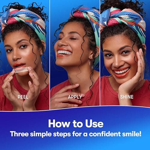 MySmile Teeth Whitening Strips 14 Treatments Kit, Hydroxyapatite-Infuse White Strips, Non-Sensitive Teeth Whitening with Soothing Natural Ingredients, Enamel-Safe, Residue-Free, Non-Slip(28 Count) - 28 Count (Pack of 1) thumbnail 7