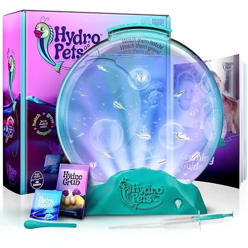 HydroPets Live Sea Pets Habitat Kit, Light Up Tank - Science Experiments Kits - Educational STEM Kids Toys for Boys & Girls Age 6, 7, 8, 9, 10-12+ Year Old Toy Gifts - Hatch & Grow Aquatic HDROPT - Image 1