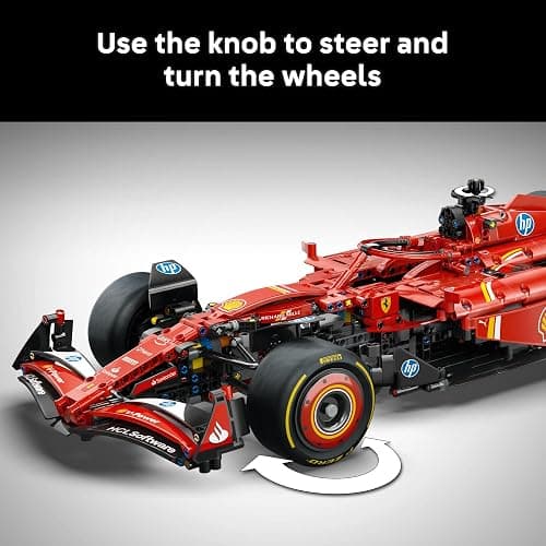LEGO Technic Ferrari SF-24 F1 Model Car Kit - Building Set for Adults, Ages 18+ with Realistic Features - Gift for Birthdays - Gift for Christmas - 42207 thumbnail 5