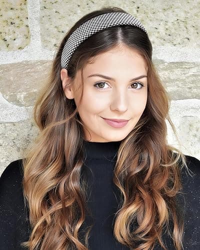 DiyJibb Headbands for Women - 1 Inches Wide Headbands - Solid Color Headband Fashion Hair Accessories- Trendy Women Girls Non Slip Fashion Hair Bands- Thick Elastic Hair Bands for Women's Hair 6PCS thumbnail 6