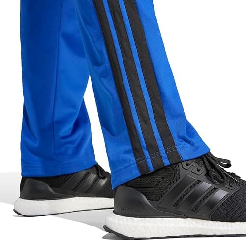Adidas Mens 3-Stripes Tricot Open Hem Track Pants thumbnail 6