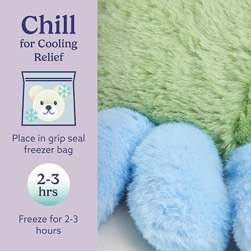 warmies Microwavable & Weighted Stuffed Animals, Blue Crab - Heated Stuffed Animal Plushie for Warmth & Comfort - Cute Soft Plush Toys for Adults & Children (Boys, Girls, Babies & Toddlers) thumbnail 5
