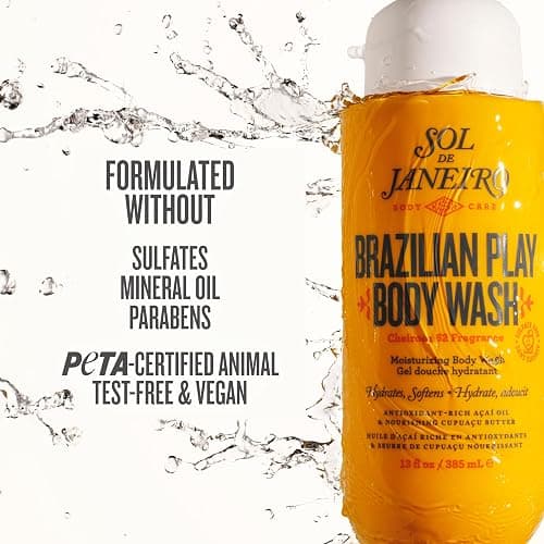 Sol de Janeiro Brazilian Play Body Wash | Moisturizing Shower Gel in Cheirosa 62 Scent thumbnail 9