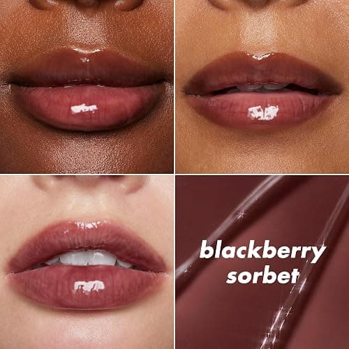 e.l.f. Glow Reviver Melting Lip Balm, Hydrating Tinted Lip Balm For A Glossy Finish & Soft, Supple Lips, Vegan & Cruelty-Free, Blackberry Sorbet thumbnail 2