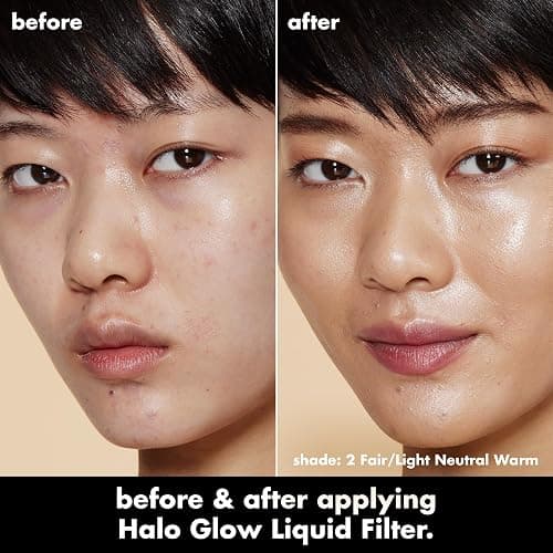 e.l.f. Halo Glow Liquid Filter, Hydrating Complexion Boost, 2 Fair/Light | Soft Focus, Luminous Natural Glow for Face & Body, Infused with Hyaluronic Acid & Squalene, Vegan & Cruelty-Free thumbnail 6