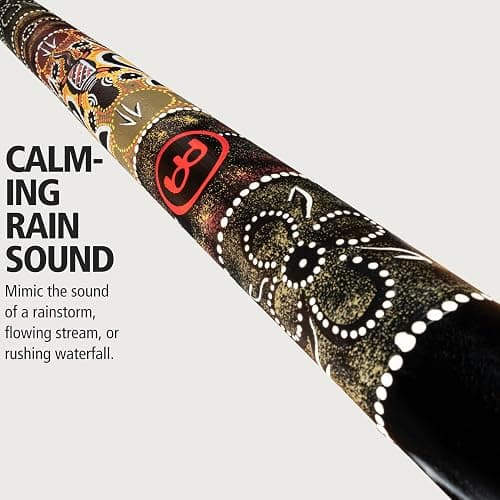 Meinl Percussion RS1BK-L Large Bamboo Rainstick, Black thumbnail 2