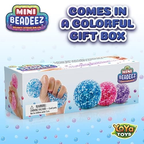 Yoya Extra Squish DNA Balls - Fidget Stress Ball - Colorful Soft Squishy - Mental Stimulation, Clarity & Focus Tool - Fun Squishies thumbnail 3