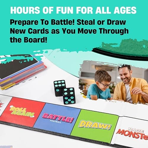 Dude Perfect Board Game, 2-5 Player Challenging and Competitive Family Board Games, Ideal Sports Board Games for Family Game Night, Ages 4 and Above thumbnail 6