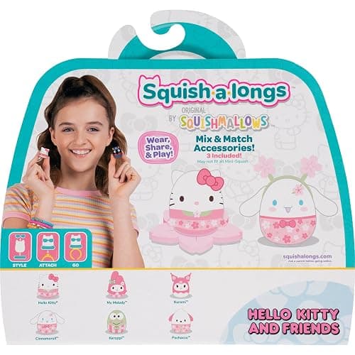 Squish-a-longs Hello Kitty and Friends Sakura Spring Mini-Squish + Accessory 6-Pack thumbnail 8