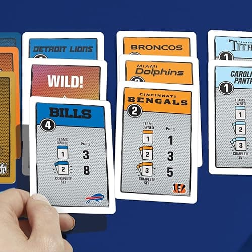 Monopoly Deal NFL Edition Game | Officially Licensed NFL Card Game for Families and Kids | Ages 8+ | 2-5 Players | 15 Mins. | Football Games thumbnail 6