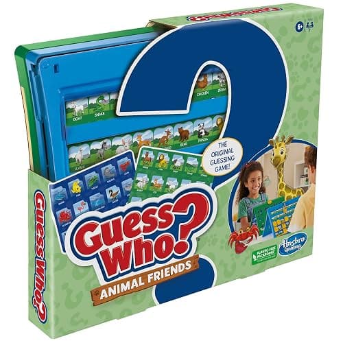 Hasbro Gaming Guess Who? Animal Friends Game | 2 Double-Sided Animal Sheets | 2-Player Board Games for Kids | Back to School Gifts | Ages 6+ (Amazon Exclusive) thumbnail 8