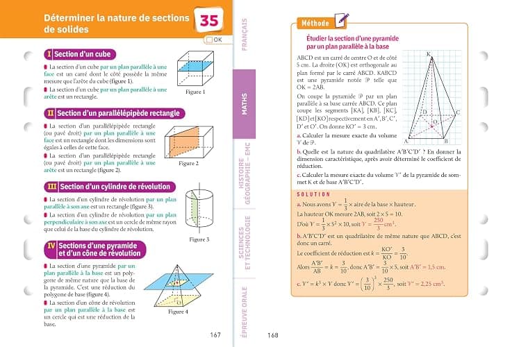 Fiches brevet - Le tout-en-un Brevet 2025 (toutes les matières): français, maths, histoire-géo EMC, SVT, physique-chimie, technologie thumbnail 3